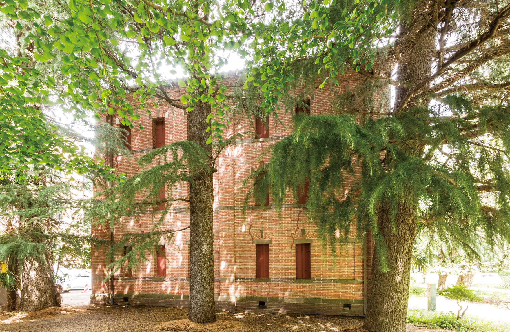 Formerly the library stack for Japan’s Second Senior High School